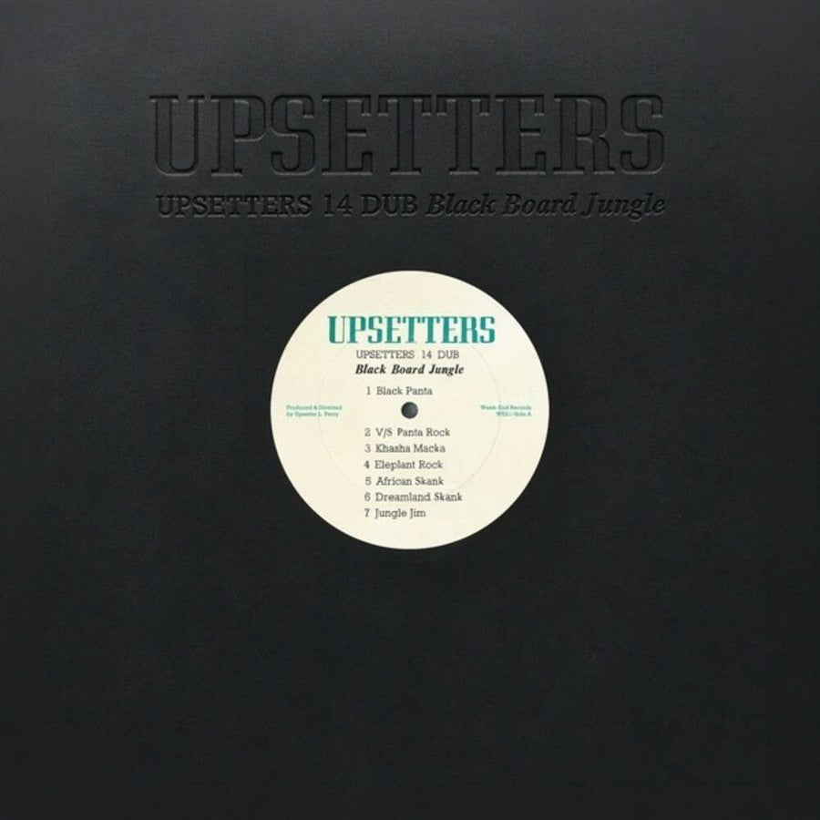 the album cover for Upsetters - Upsetters 14 Dub Black Board Jungle