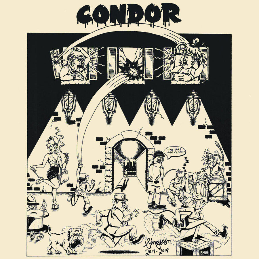 the album cover for Condor - Singles 2017-2018 (Post)