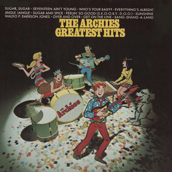 the album cover for Archies - Greatest Hits [Clear Vinyl] (Red) (Aniv)