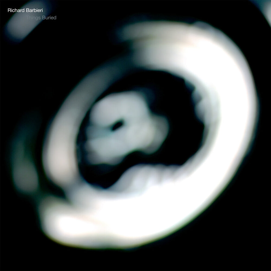 the album cover for Richard Barbieri - Things Buried