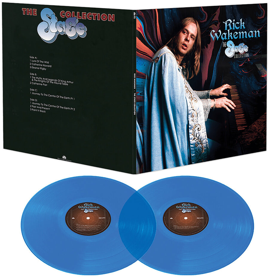 the album cover for Rick Wakeman - The Stage Collection [Blue]