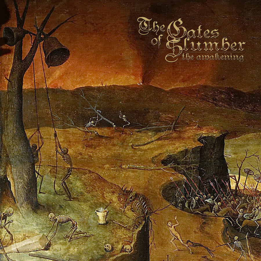 the album cover for Gates Of Slumber - Awakening