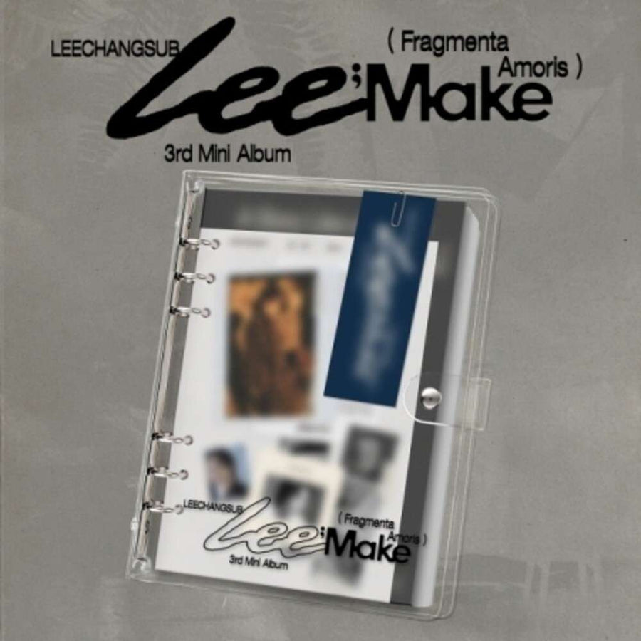 the album cover for Lee Chang Sub - Lee;Make (Fragmenta Amoris) (Asia)