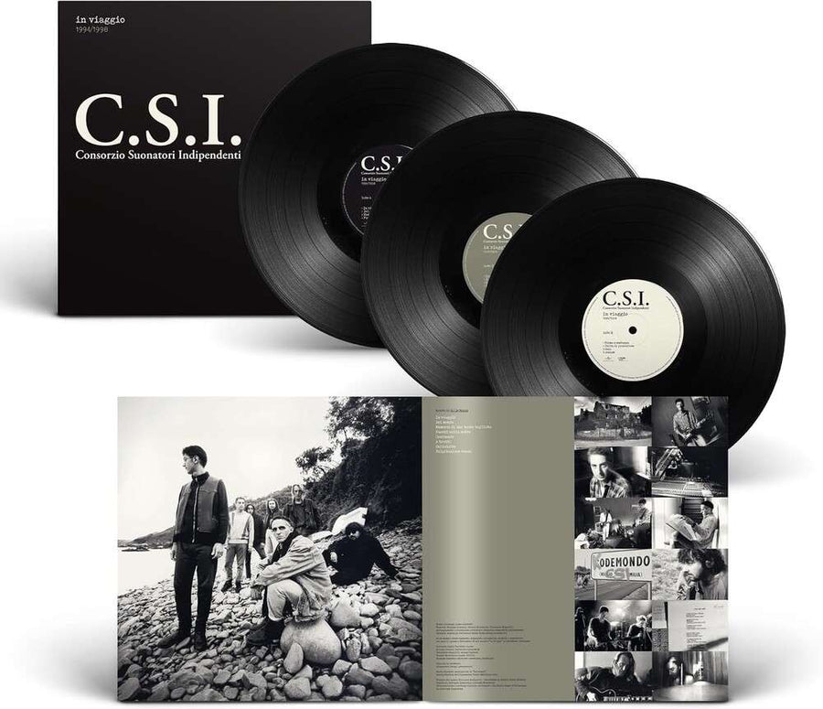 the album cover for C.S.I. - In Viaggio 1994/1998 (Ita)