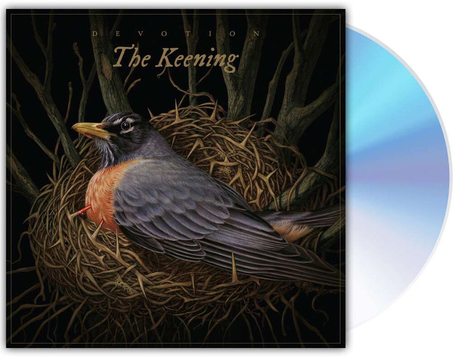 the album cover for The Keening - Devotion
