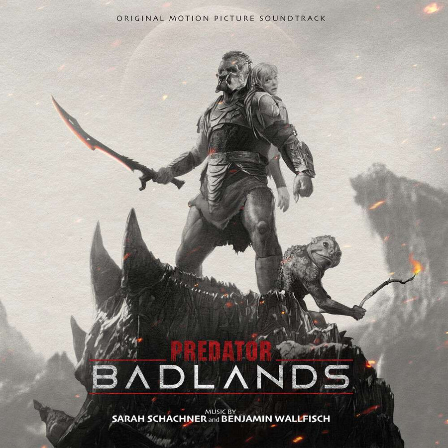 the album cover for Sarah Schachner  / Wal,Benjamin (Dig) - Predator: Badlands - O.S.T. [Digipak]
