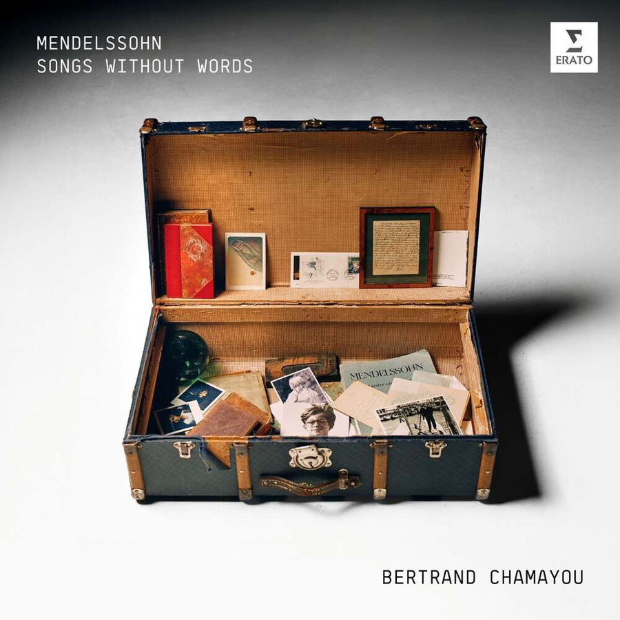 the album cover for Bertrand Chamayou - Mendelssohn: Complete 'songs Without Words'