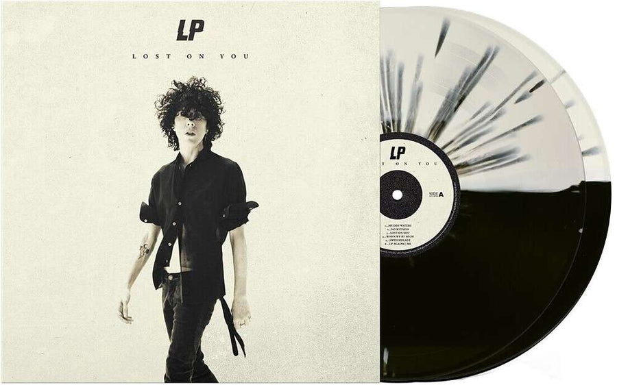 the album cover for LP - Lost On You (Blk) [Colored Vinyl] [Deluxe] (Wht) (Aniv)