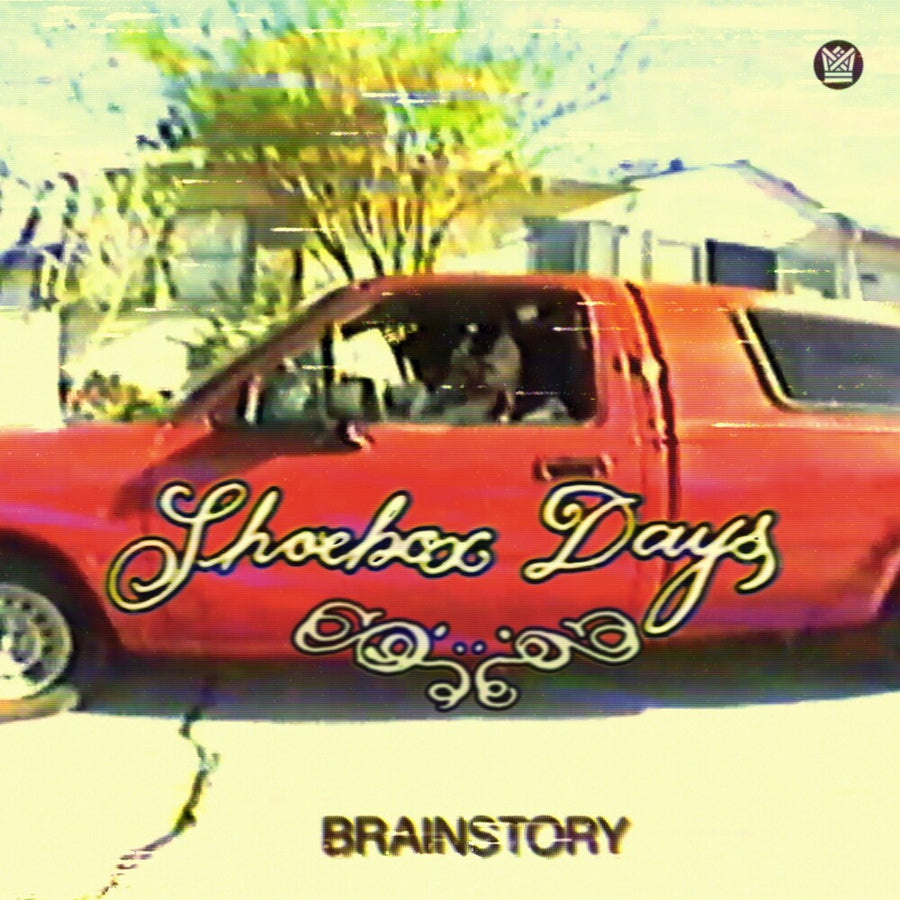 the album cover for Brainstory - Shoebox Days
