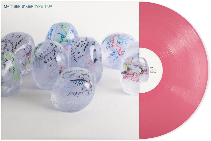 the album cover for Matt Berninger - Type It Up [Hot Pink]