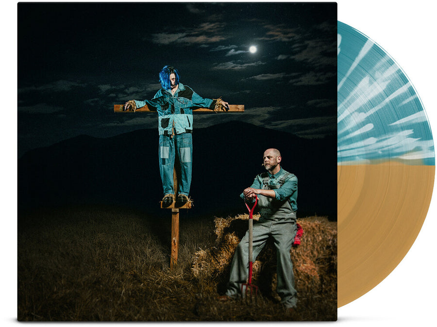the album cover for Slothrust - What They Grow In The Garden [Indie Exclusive Pacific Blue/Toffee Split]