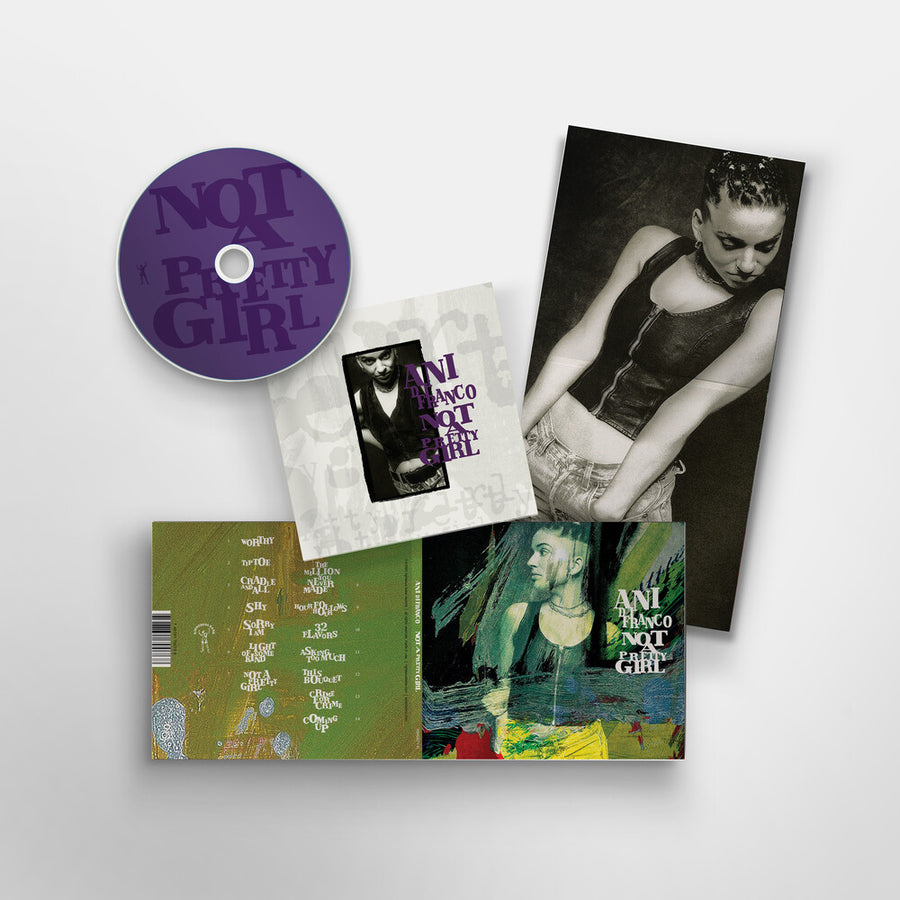 the album cover for Ani DiFranco - Not a Pretty Girl - 30th Anniversary