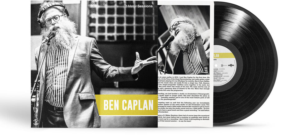 the album cover for Ben Caplan - 2 Meter Sessions (Blk) [Limited Edition] (Auto)