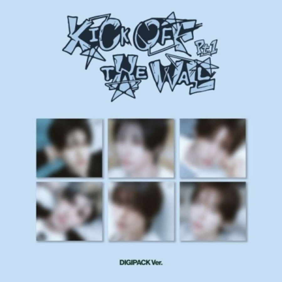 the album cover for Kickflip - Kick Off The Wall Pt.1 (Digipak Version) [Digipak] - import
