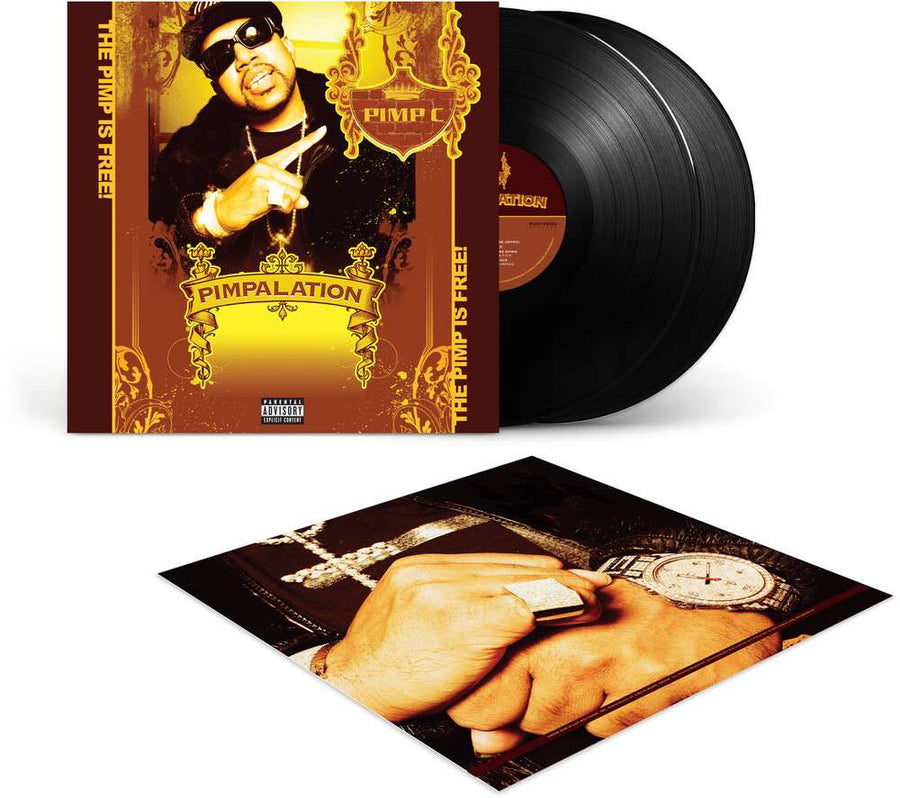 the album cover for Pimp C - Pimpalation - 20th Anniversary [Black]