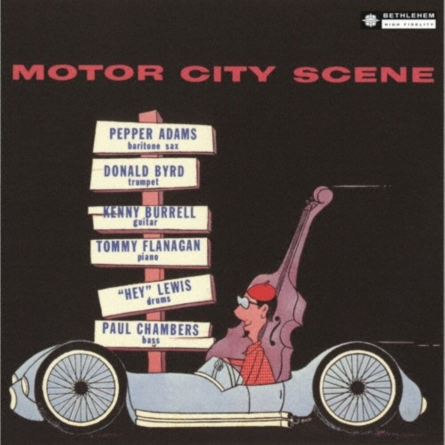 the album cover for Donald Byrd  / Adams,Pepper - Motor City Scene - Limited Edition [Limited Edition] (Jpn)