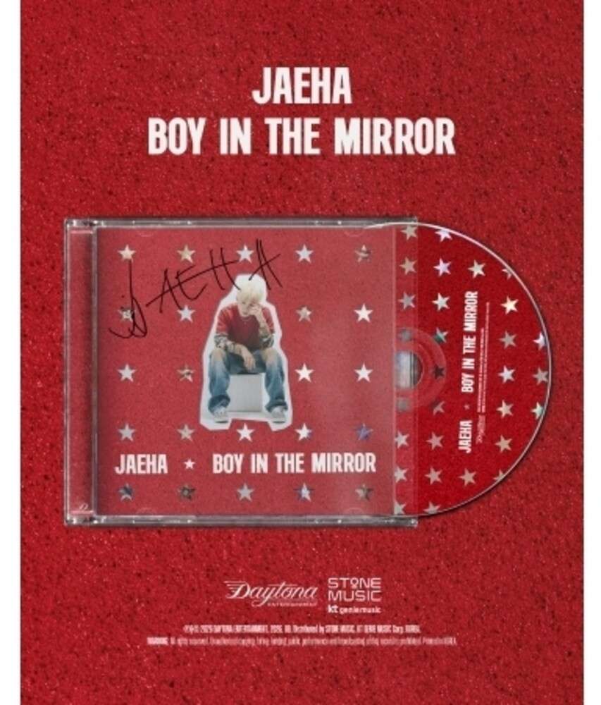 the album cover for Jaeha - Boy In The Mirror (Asia)
