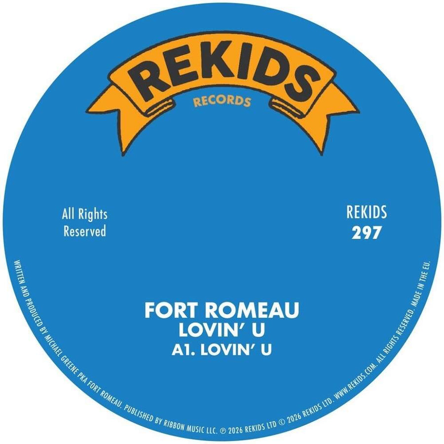 the album cover for Fort Romeau - Lovin' U