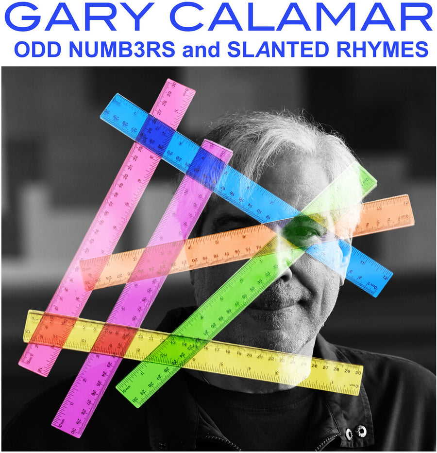 the album cover for Gary Calamar - Odd Numb3rs And Slanted Rhymes