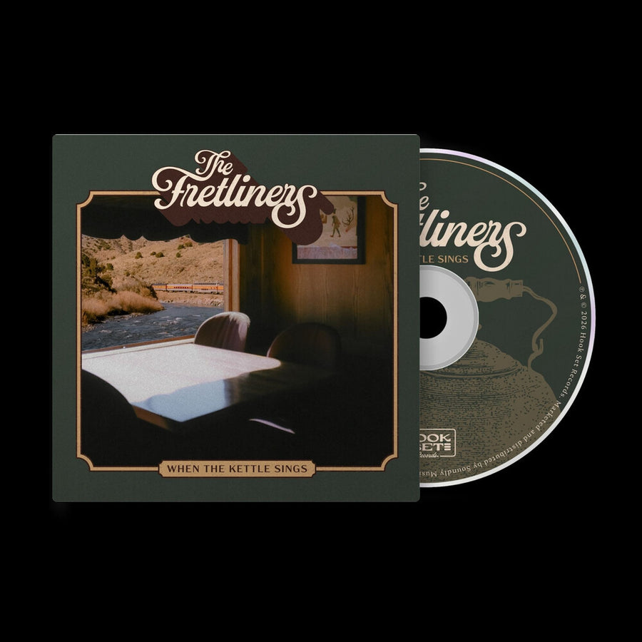 the album cover for The Fretliners - When The Kettle Sings