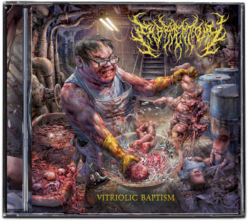 the album cover for Embryectomy - Vitriolic Baptism (Jewl)