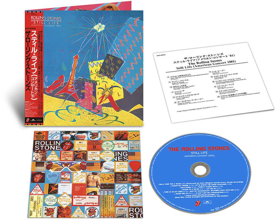 the album cover for Rolling Stones - Still Life (American Concert 81) - Ltd Shm (Jmlp)