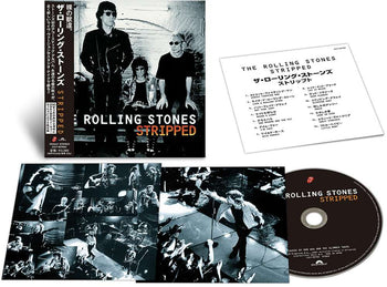 the album cover for Rolling Stones - Stripped - Limited Shm Paper Sleeve (Jmlp) [Limited Edition]