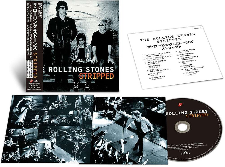 the album cover for Rolling Stones - Stripped - Limited Shm Paper Sleeve (Jmlp) [Limited Edition]