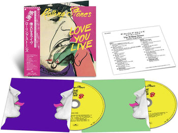 the album cover for Rolling Stones - Love You Live - Limited Shm Paper Sleeve (Jmlp)