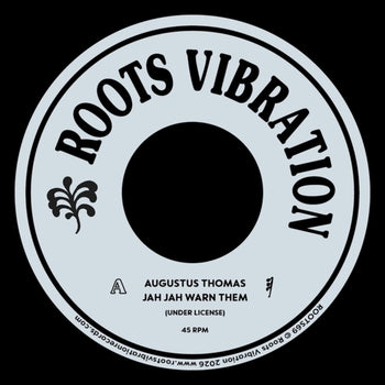 the album cover for Augustus Thomas - Jah Jah Warn Them (Ep)