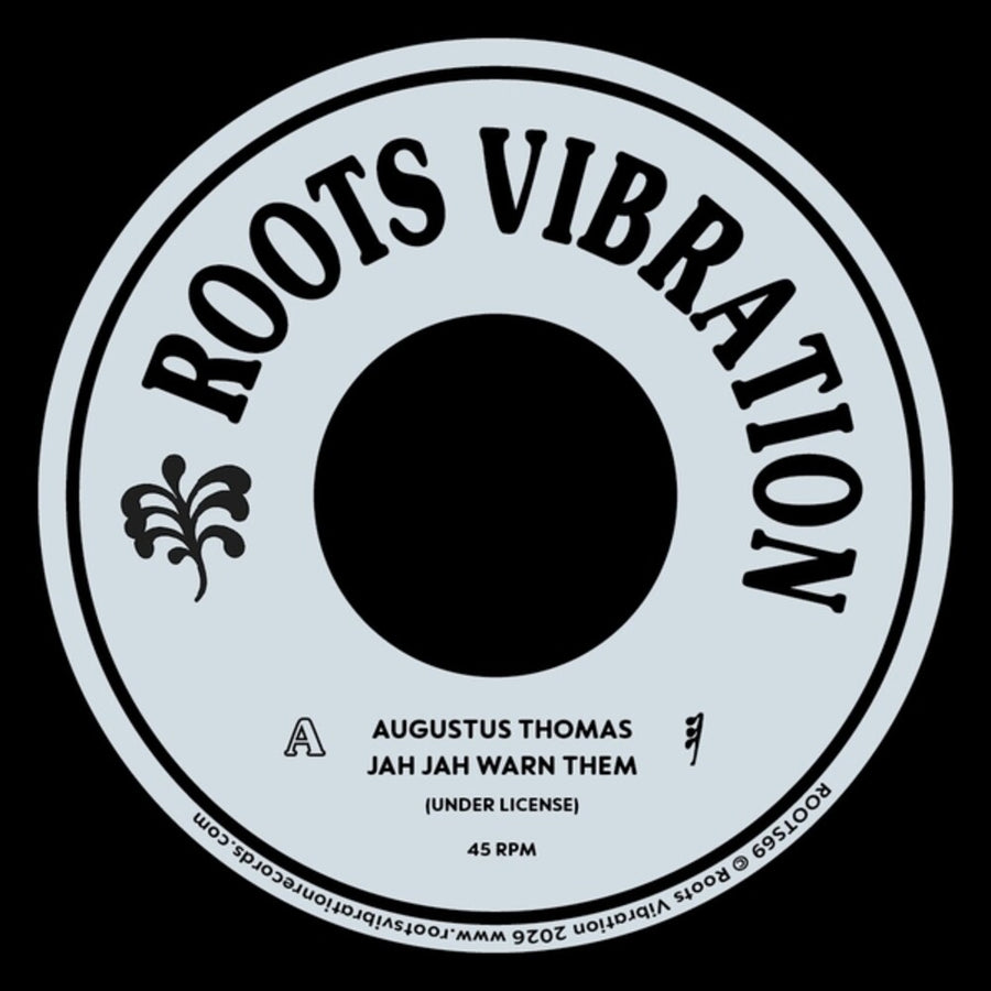 the album cover for Augustus Thomas - Jah Jah Warn Them (Ep)