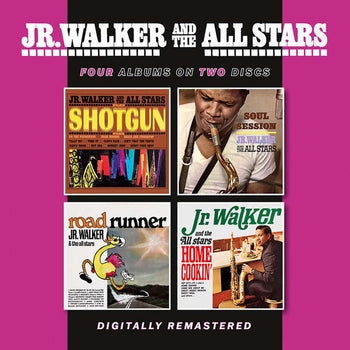 the album cover for Jr Walker  & The All Stars - Shotgun / Soul Session / Road Runner / Home (Uk)