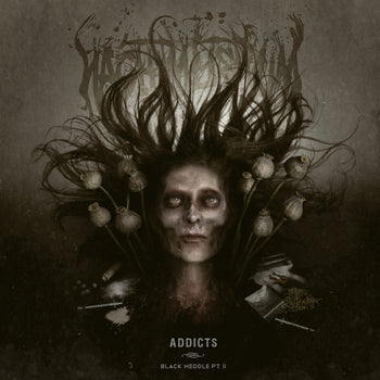 the album cover for Nachtmystium - Addicts - Black Meddle Pt. Ii (Blk) (Gate) (Ofgv)