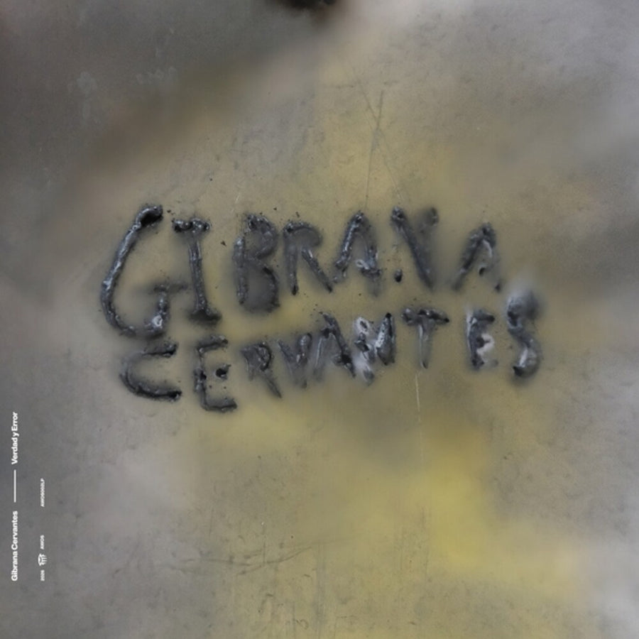 the album cover for Gibrana Cervantes - Verdad Y Error