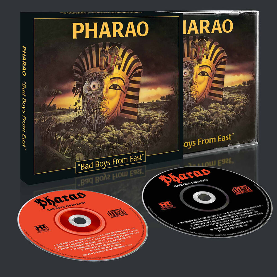 the album cover for Pharao - Bad Boys From East