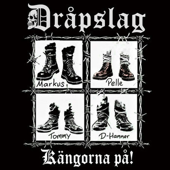 the album cover for Drapslag - Kangorna Pa!