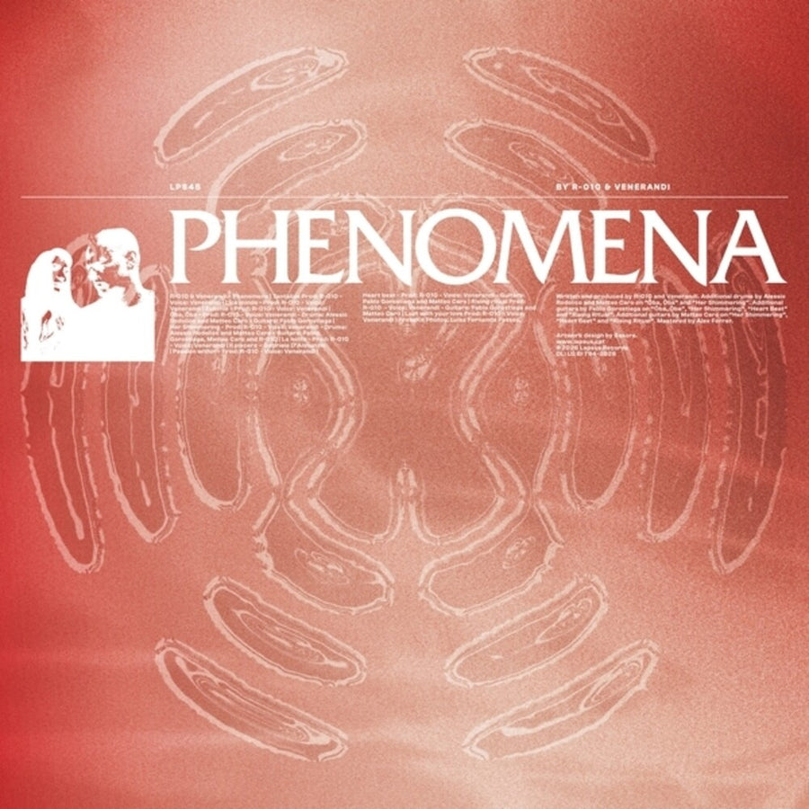 the album cover for R-010 & Venerandi - Phenomena