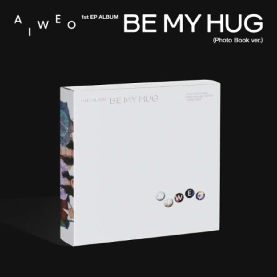 the album cover for Aiweo - Be My Hug (Photobook Version) (Phob) (Asia)