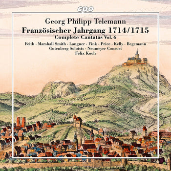 the album cover for Anna Feith - Franzosischer Jahrgang 1714/1715 - Complete