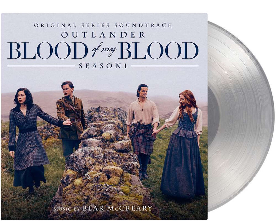 the album cover for Bear Mccreary  (Cvnl) (Ltd) (Ogv) - Outlander: Blood Of My Blood - O.S.T. [Clear Vinyl] [Limited Edition]
