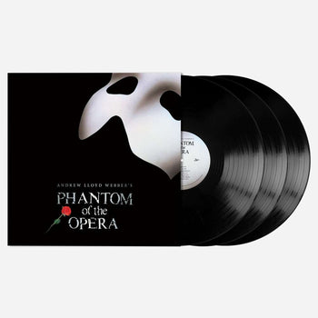 the album cover for Andrew Lloyd Webber - The Phantom Of The Opera - Andrew Lloyd Webber 2026 Mix [3 LP]