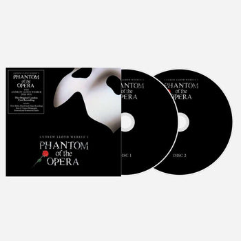 the album cover for Andrew Lloyd Webber - The Phantom Of The Opera - Andrew Lloyd Webber 2026 Mix [2 CD]