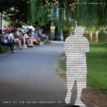 the album cover for Driveway Ceiling - Death Of The Walden Newspaper Co [Colored Vinyl] (Grn)