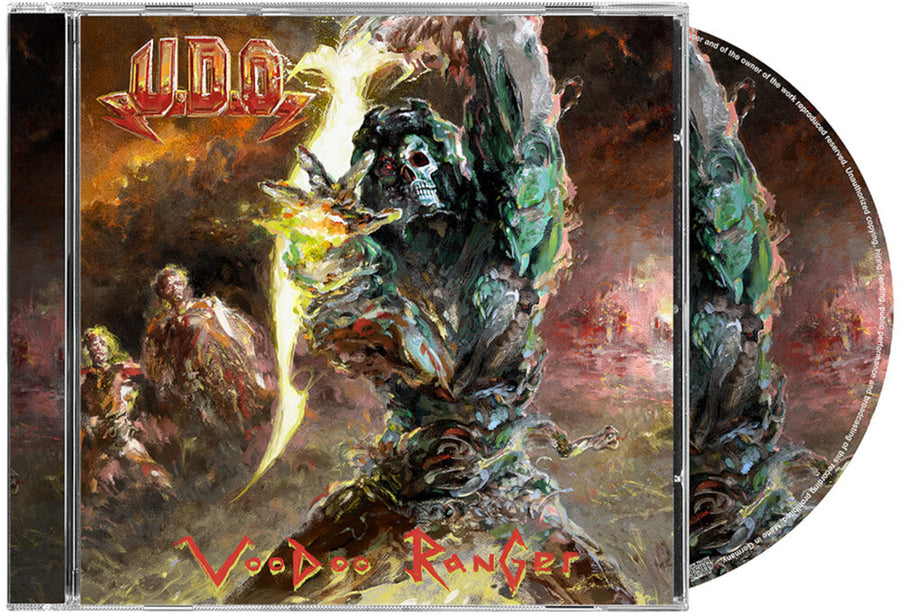 the album cover for Udo - Voodoo Ranger