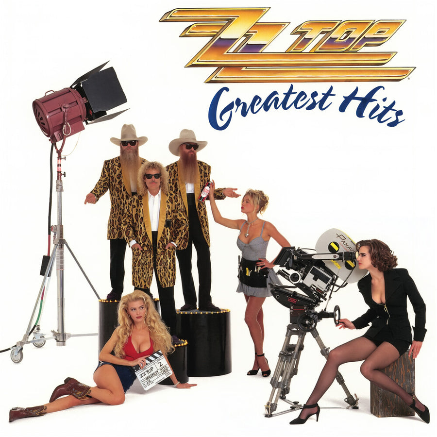 the album cover for ZZ Top - Greatest Hits (Sft)