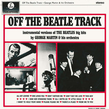 the album cover for George Martin  & His Orchestra - Off The Beatle Track (Ofgv)