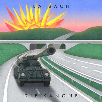 the album cover for Laibach - Die Kanone