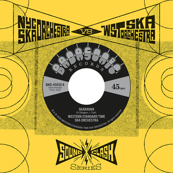 the album cover for Western Standard Time Ska Orchestra Vs New York City Ska Orchestra - SoundClash Vol. 4