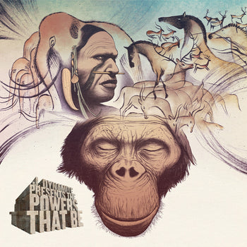 the album cover for Jeff Dynamite - The Powers That Be