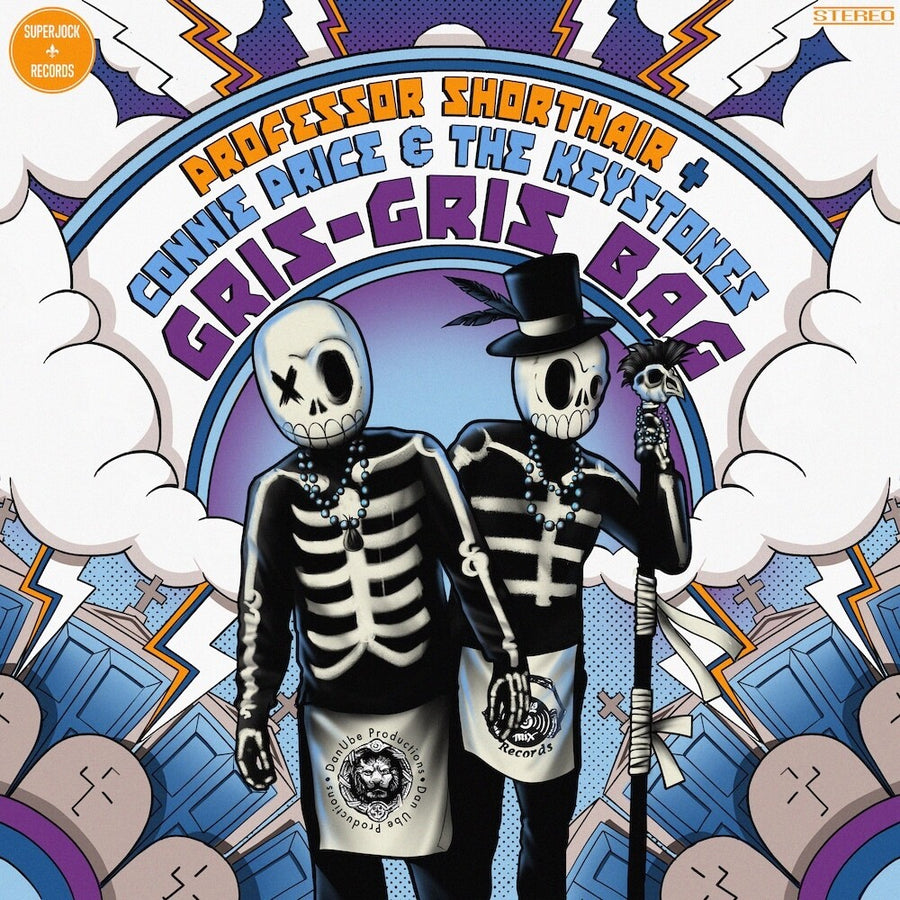 the album cover for Professor Shorthair + Connie Price & The Keystones - Gris-Gris Bag